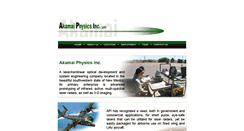 Desktop Screenshot of akamaiphysicsinc.com