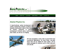 Tablet Screenshot of akamaiphysicsinc.com